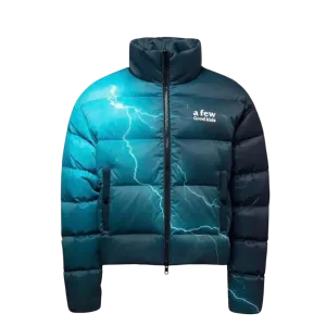 A Few Good Kids Lightning Down Puffer Jacket Turqoise