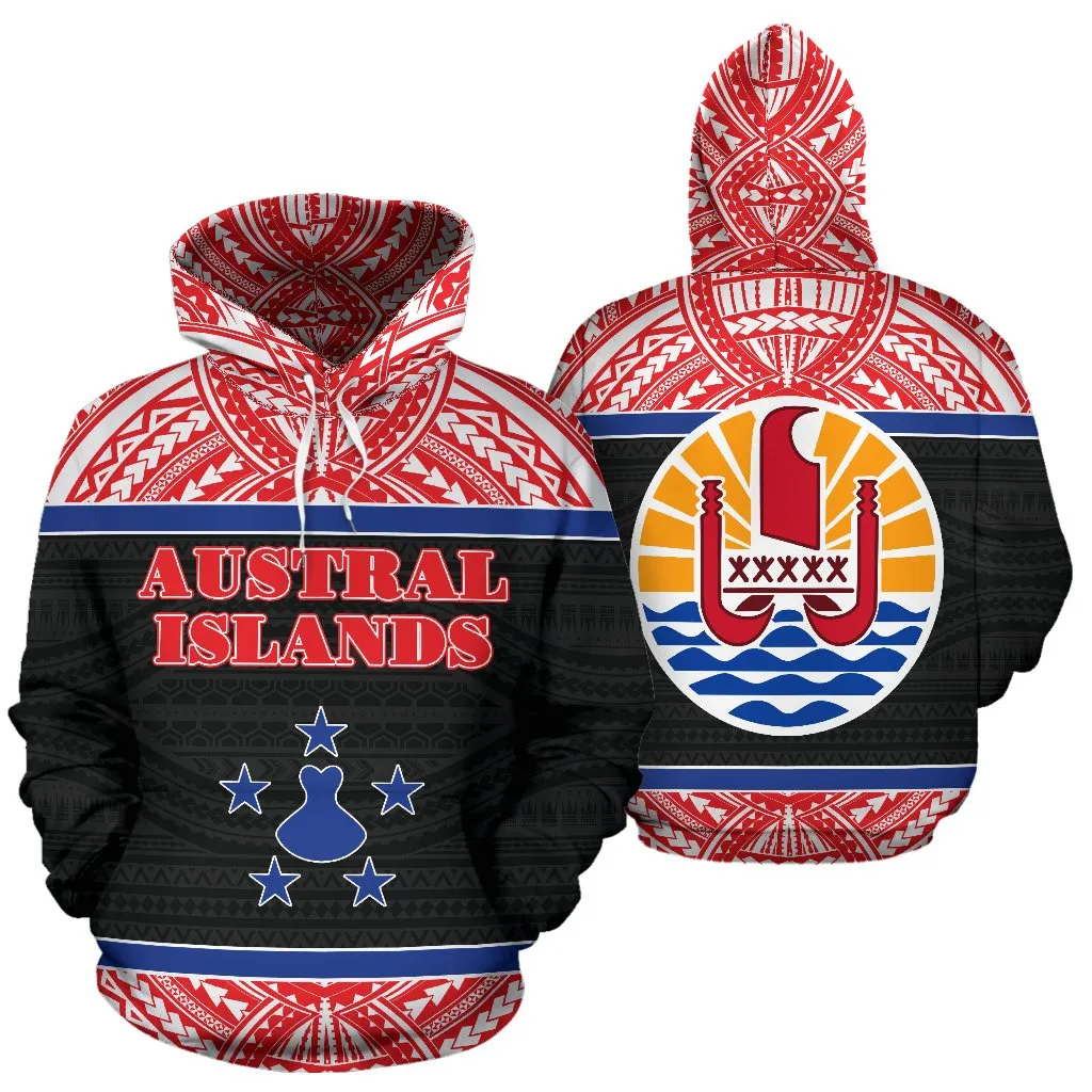 Austral Islands All Over Hoodie - BN01