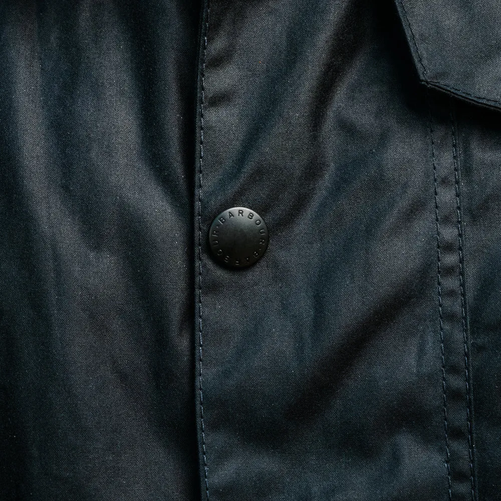 Barbour Transport Wax Jacket Navy