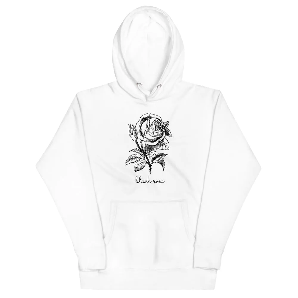 Black Rose Premium Unisex Hoodie