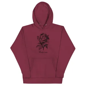 Black Rose Premium Unisex Hoodie