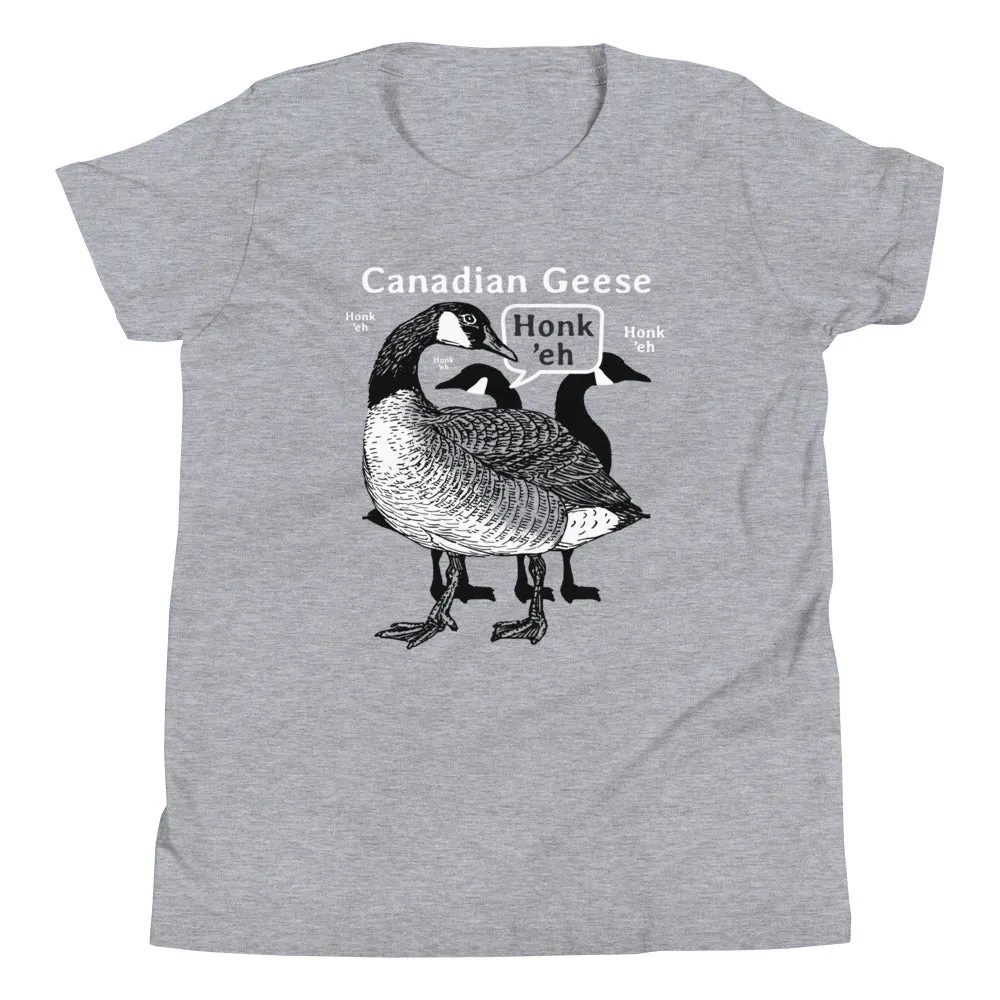 Canadian Geese Kid's Youth Tee