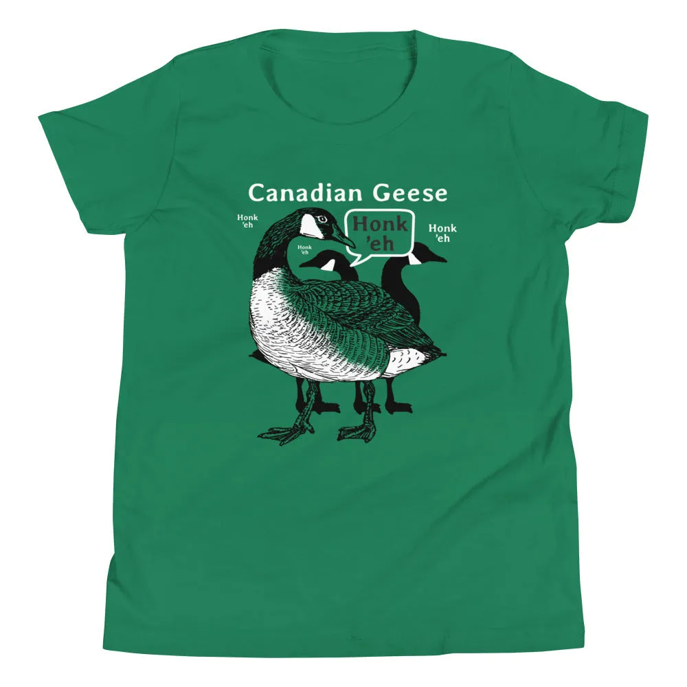 Canadian Geese Kid's Youth Tee