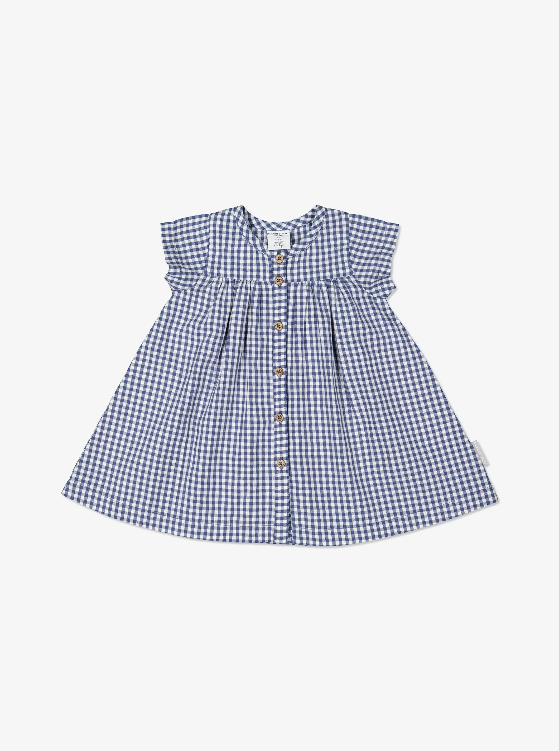 Checked Baby Dress