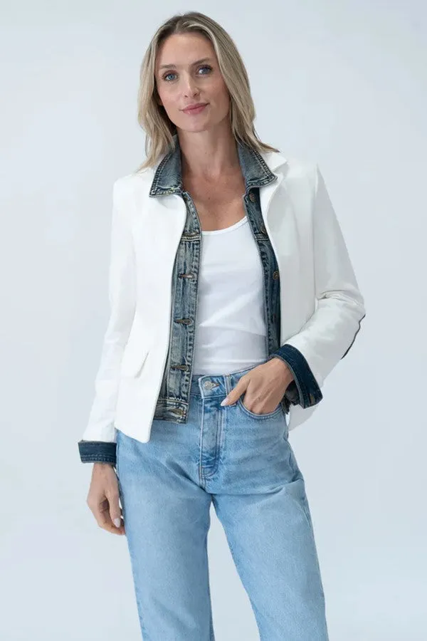 Clarissa Blazer - Ivory