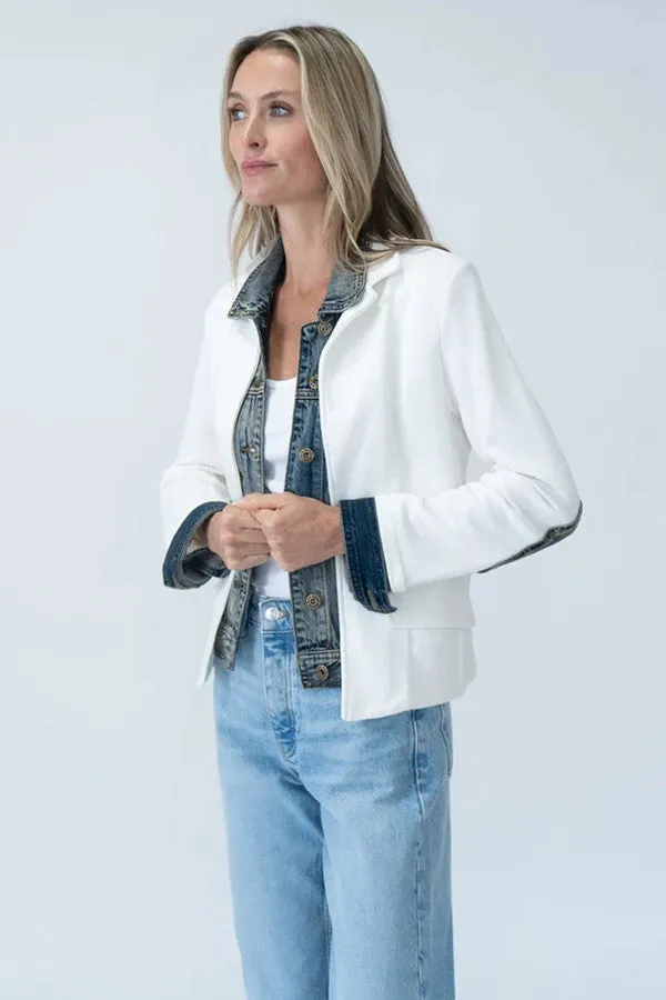 Clarissa Blazer - Ivory