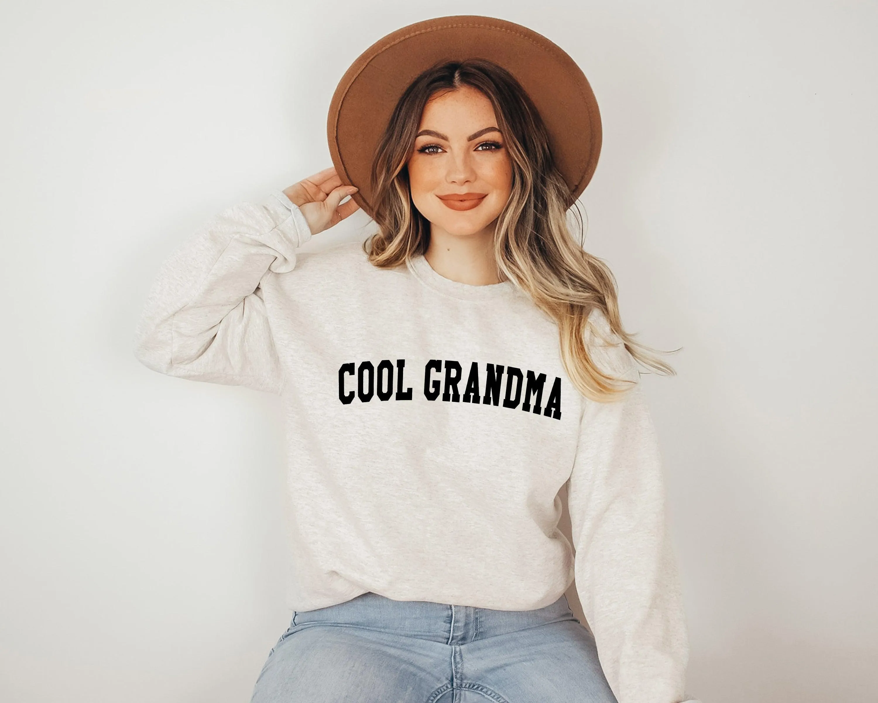 Cool Grandma Classic Soft Sweatshirt (Block font)