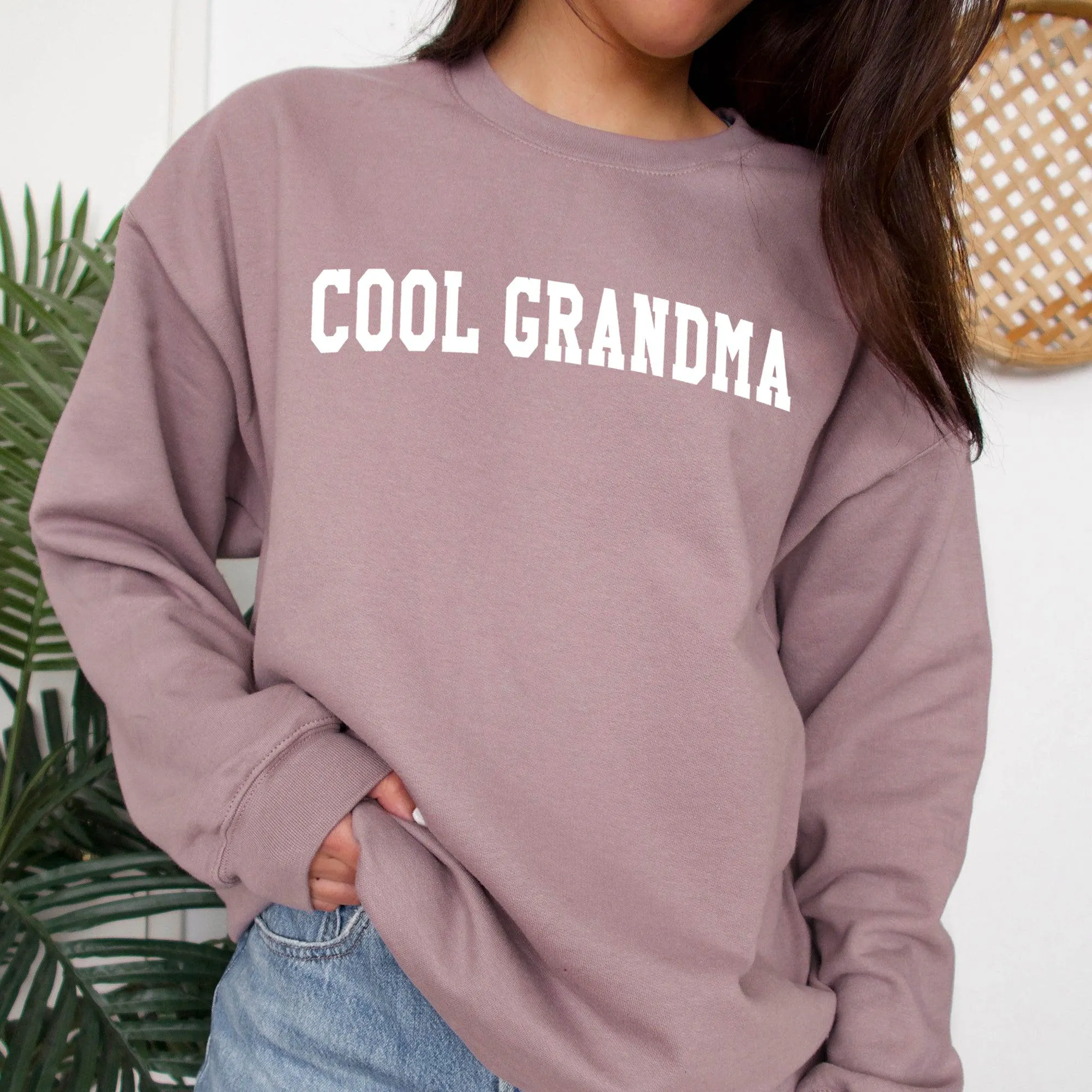 Cool Grandma Classic Soft Sweatshirt (Block font)