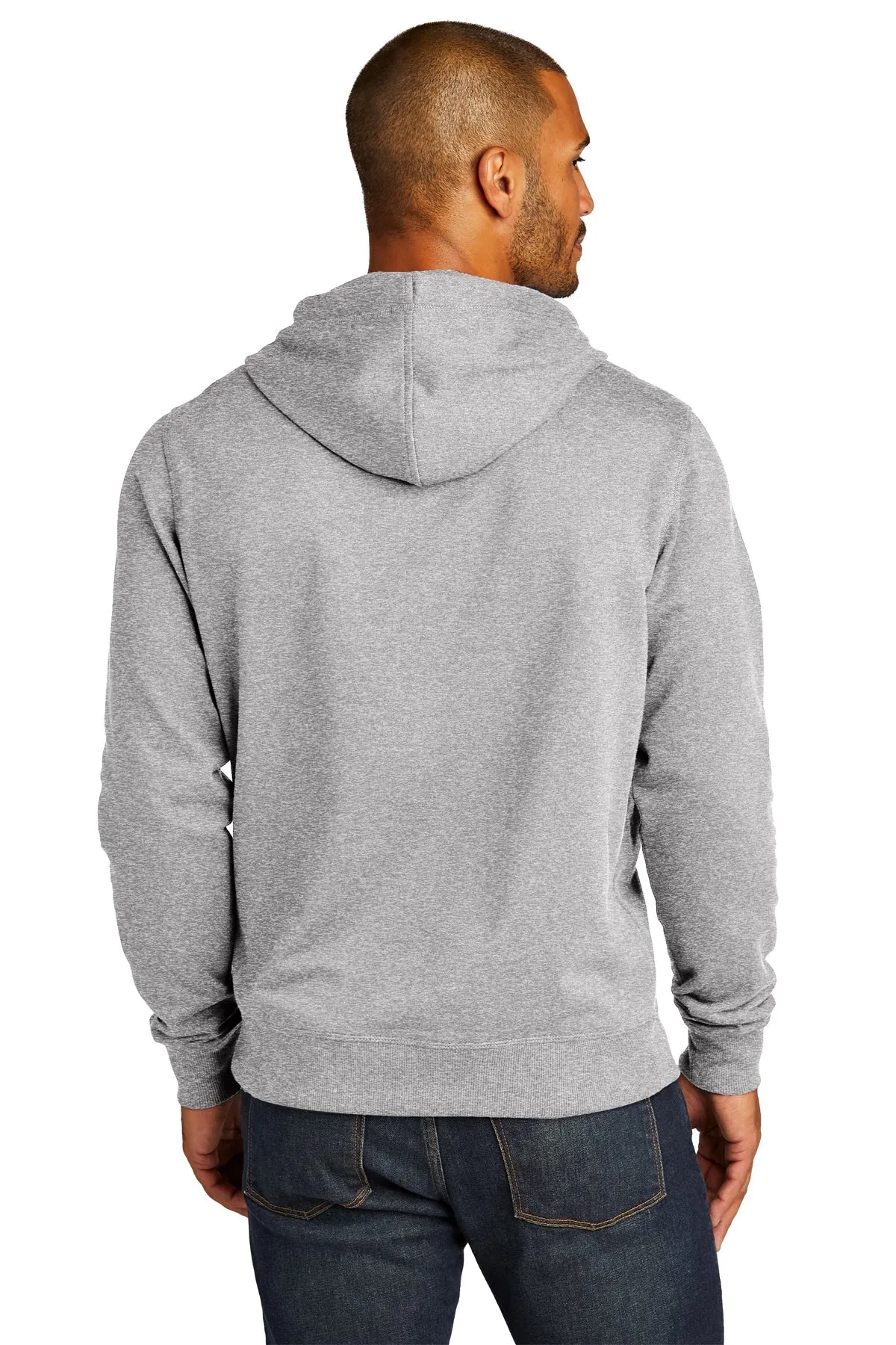 District Re-Fleece Hoodies, Light Heather Grey