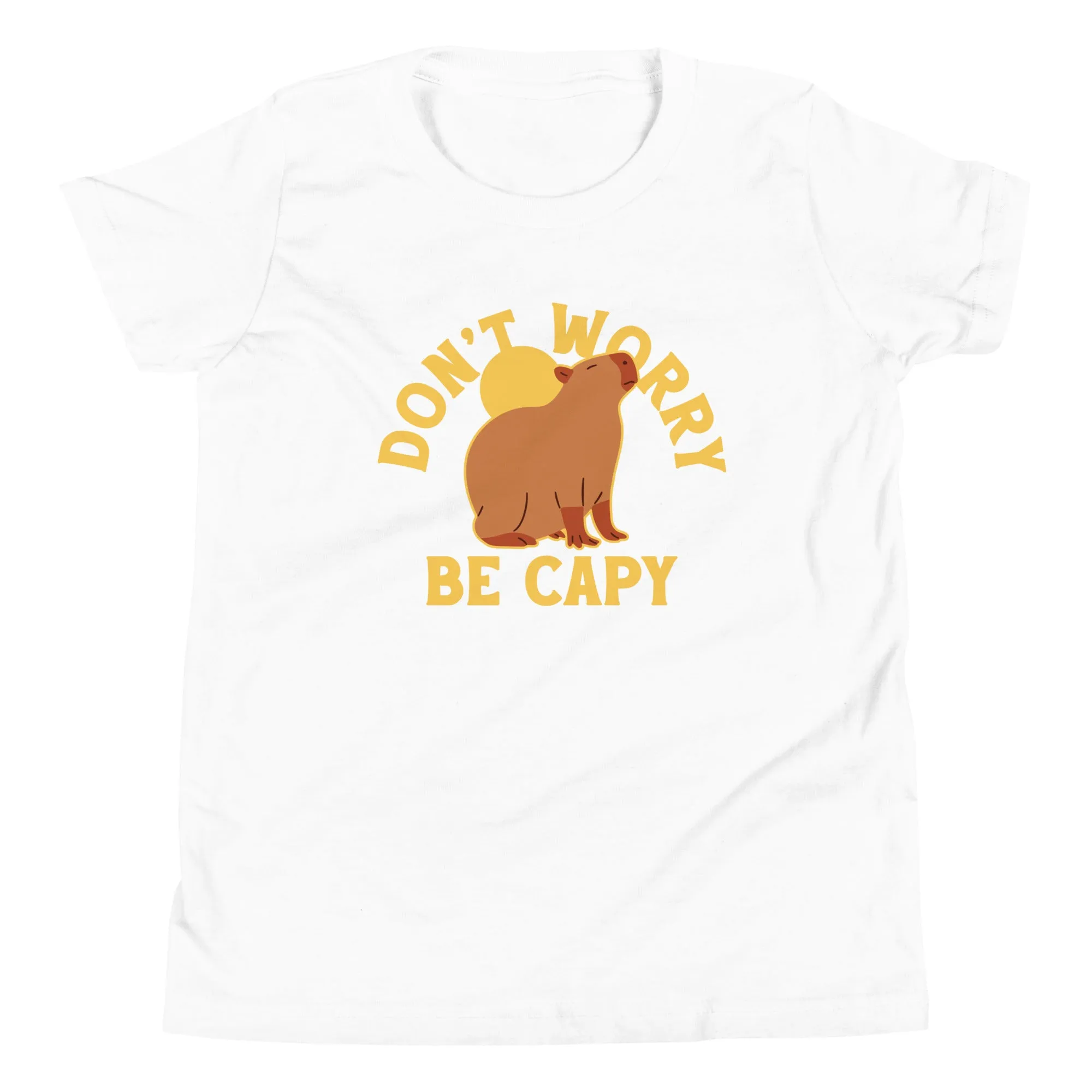 Don't Worry Be Capy Kid's Youth Tee