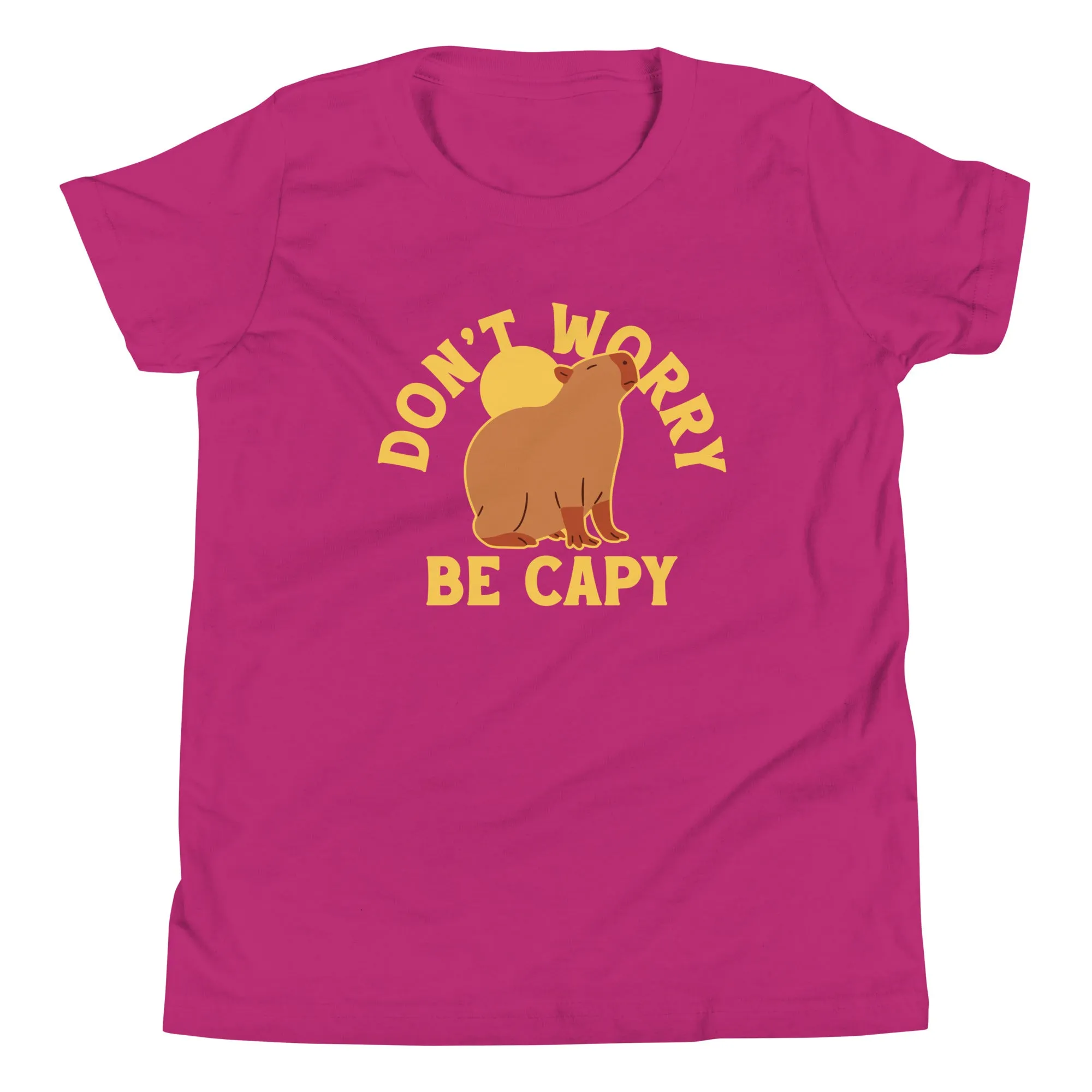 Don't Worry Be Capy Kid's Youth Tee