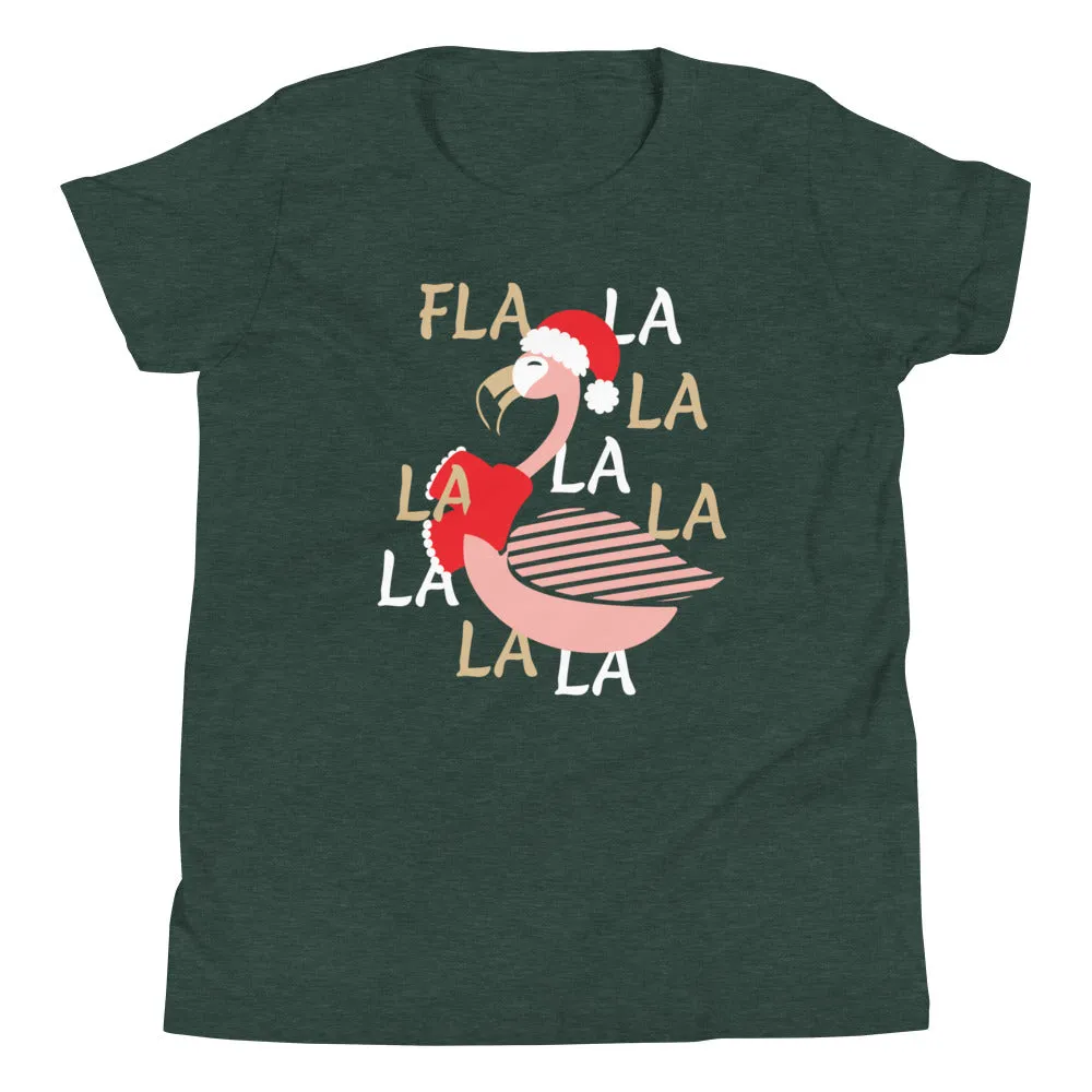 Fla La La Lamingo Kid's Youth Tee