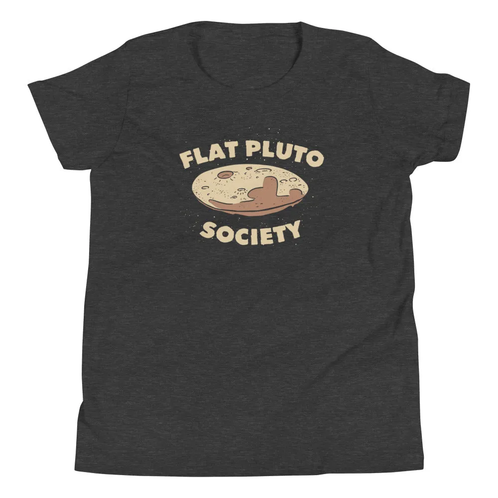 Flat Pluto Society Kid's Youth Tee