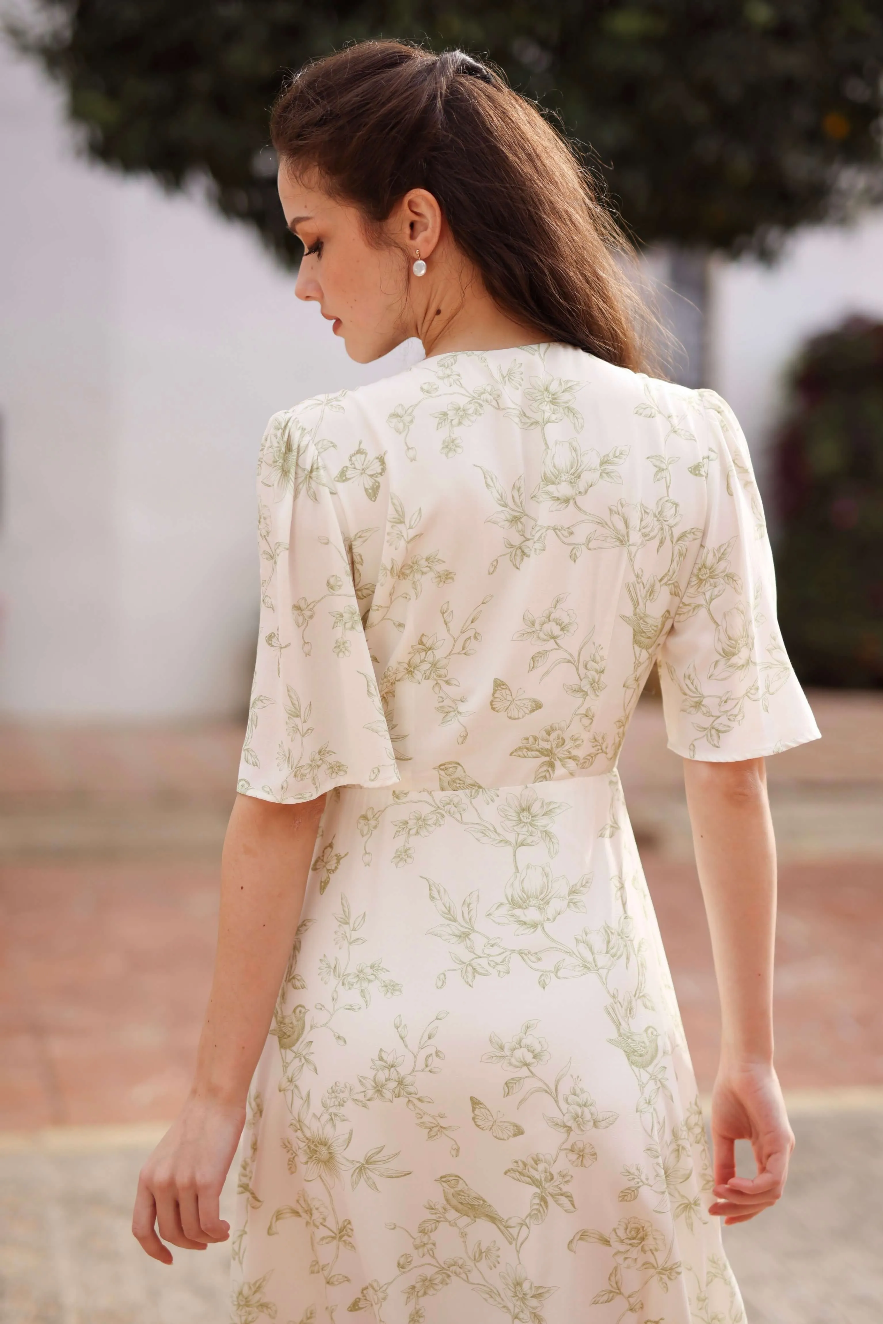 Flora Wrap Dress