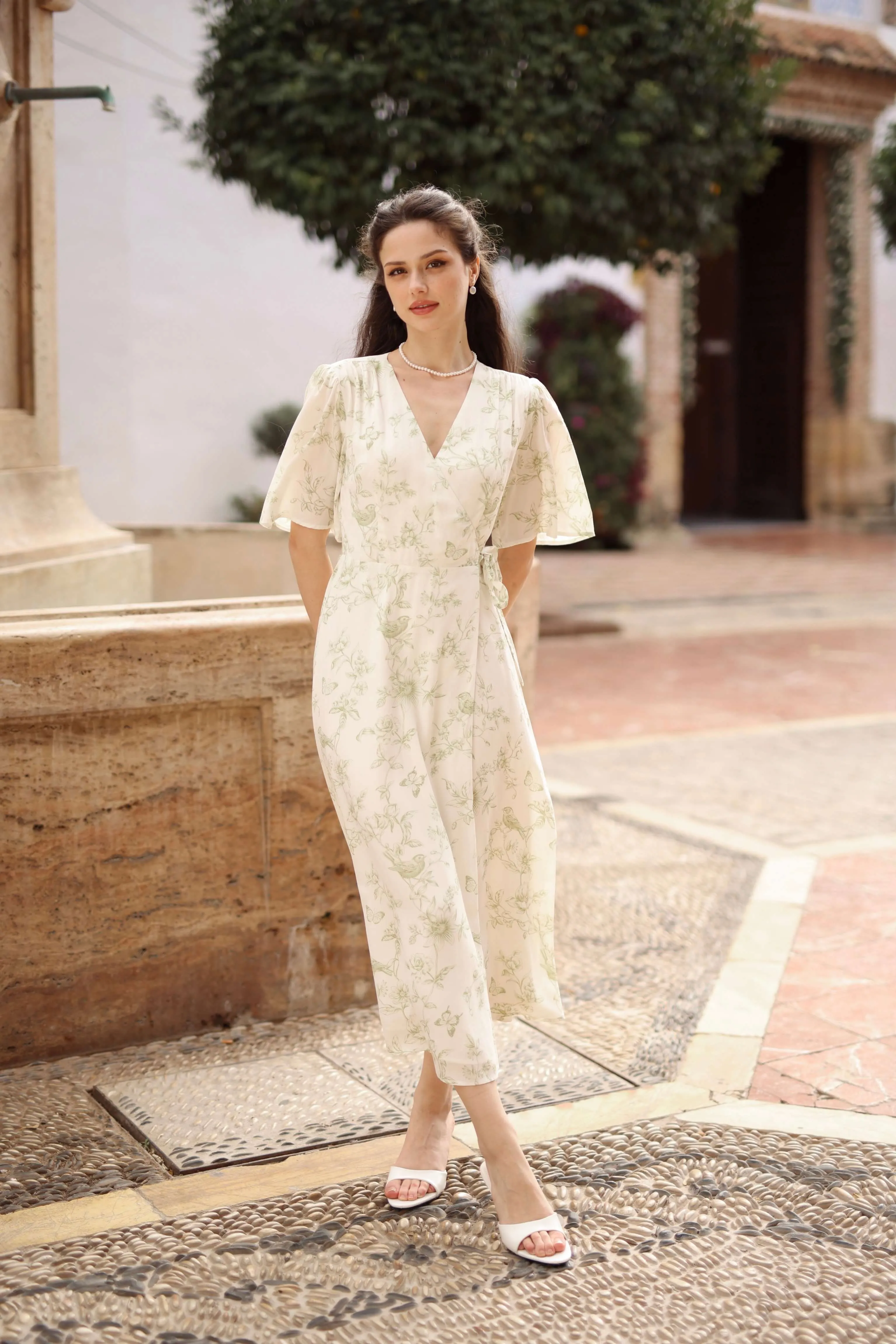 Flora Wrap Dress