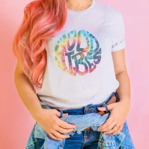 Good Vibes Tie Dye Graphic T-Shirt - SU124