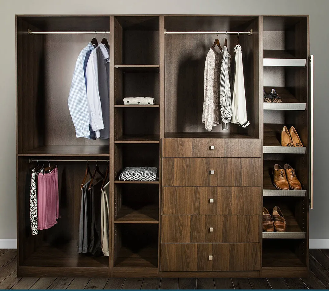 Gracious Home Five Shelf Closet