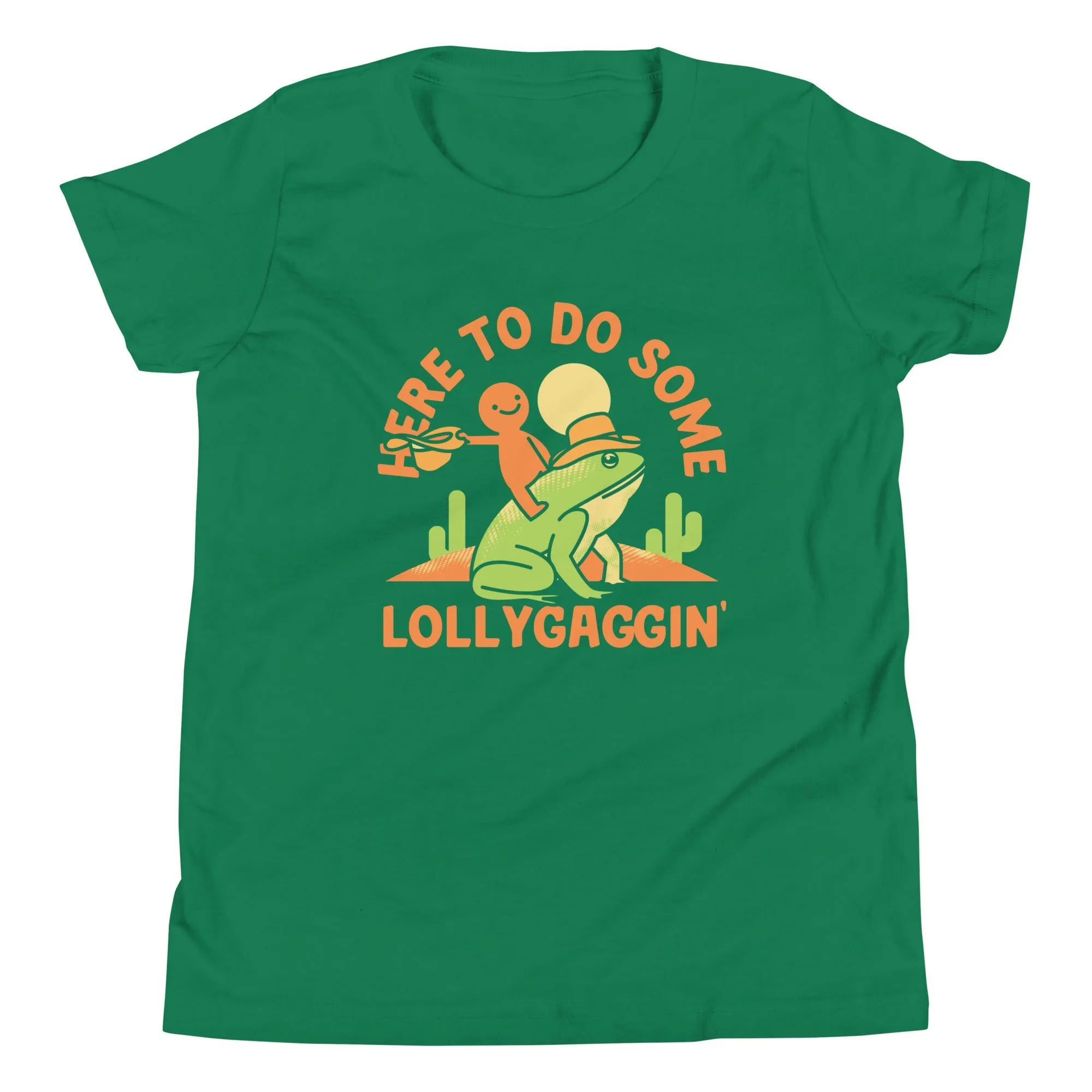 Here To Do Some Lollygaggin Kid's Youth Tee