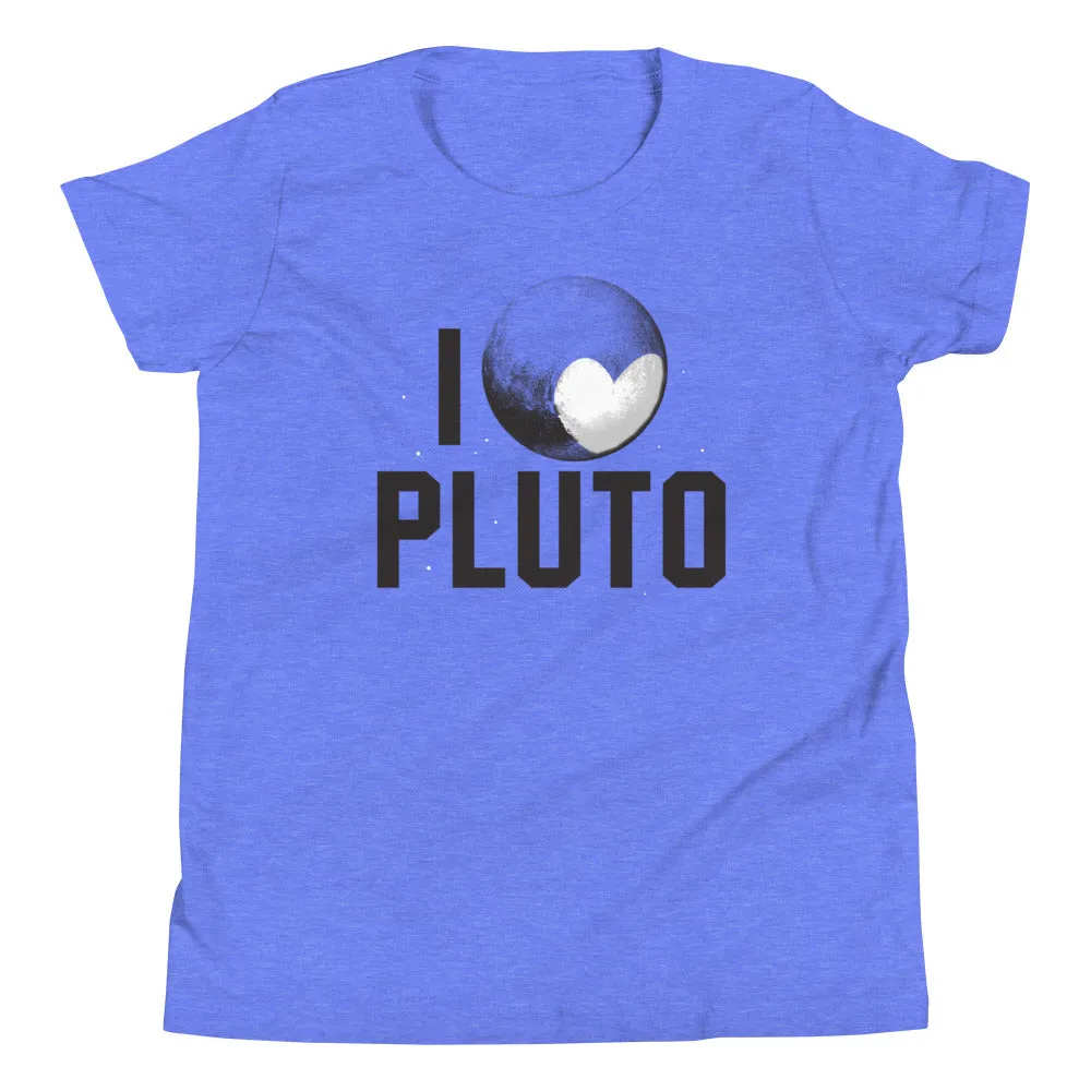 I Heart Pluto Kid's Youth Tee