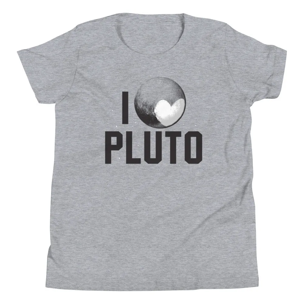 I Heart Pluto Kid's Youth Tee