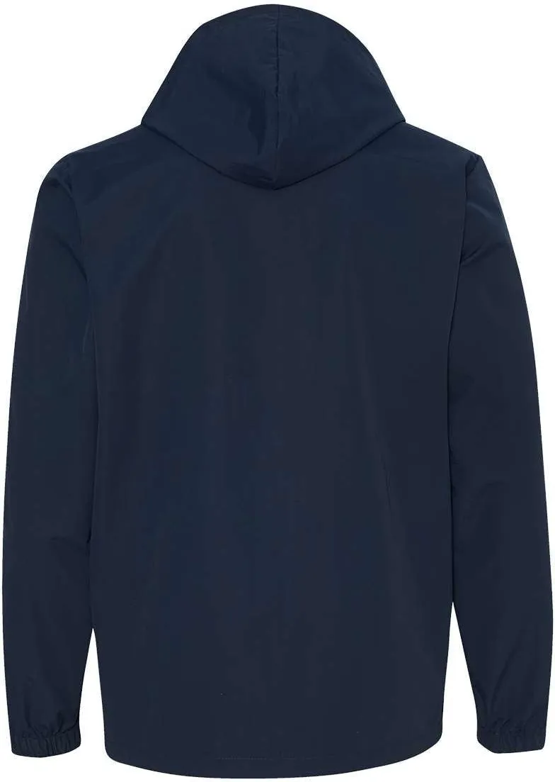 Independent Trading Co. Water-Resistant Hooded Windbreaker