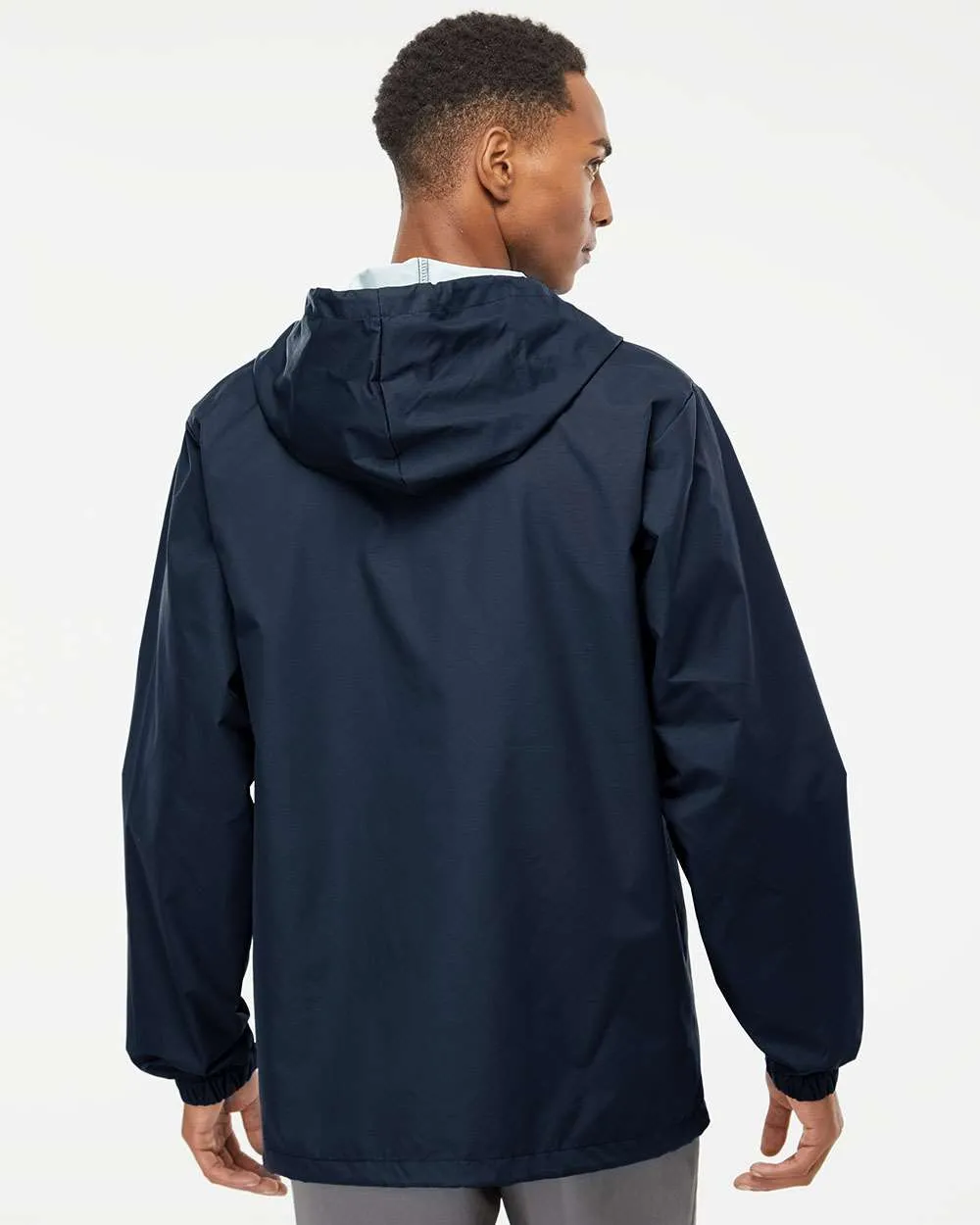 Independent Trading Co. Water-Resistant Hooded Windbreaker