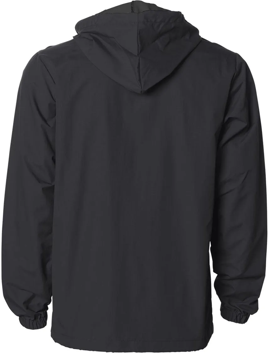 Independent Trading Co. Water-Resistant Hooded Windbreaker