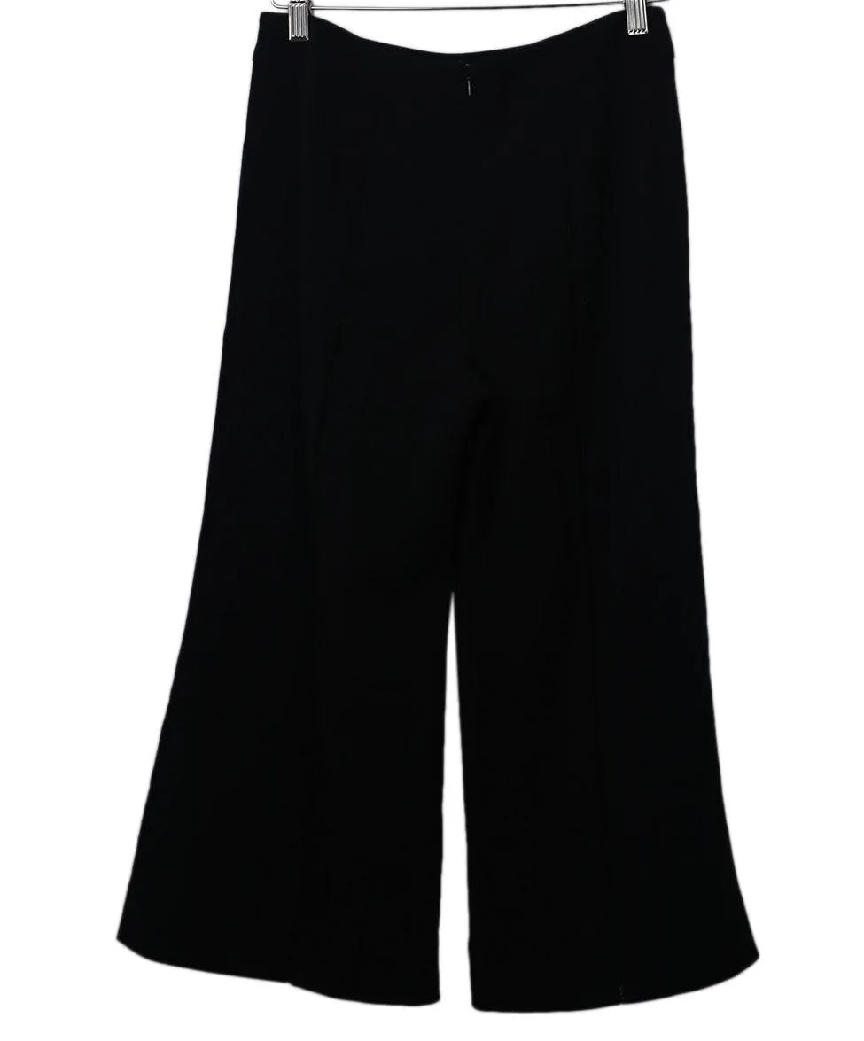 Jonathan Simkhai Black Cropped Pants sz 2