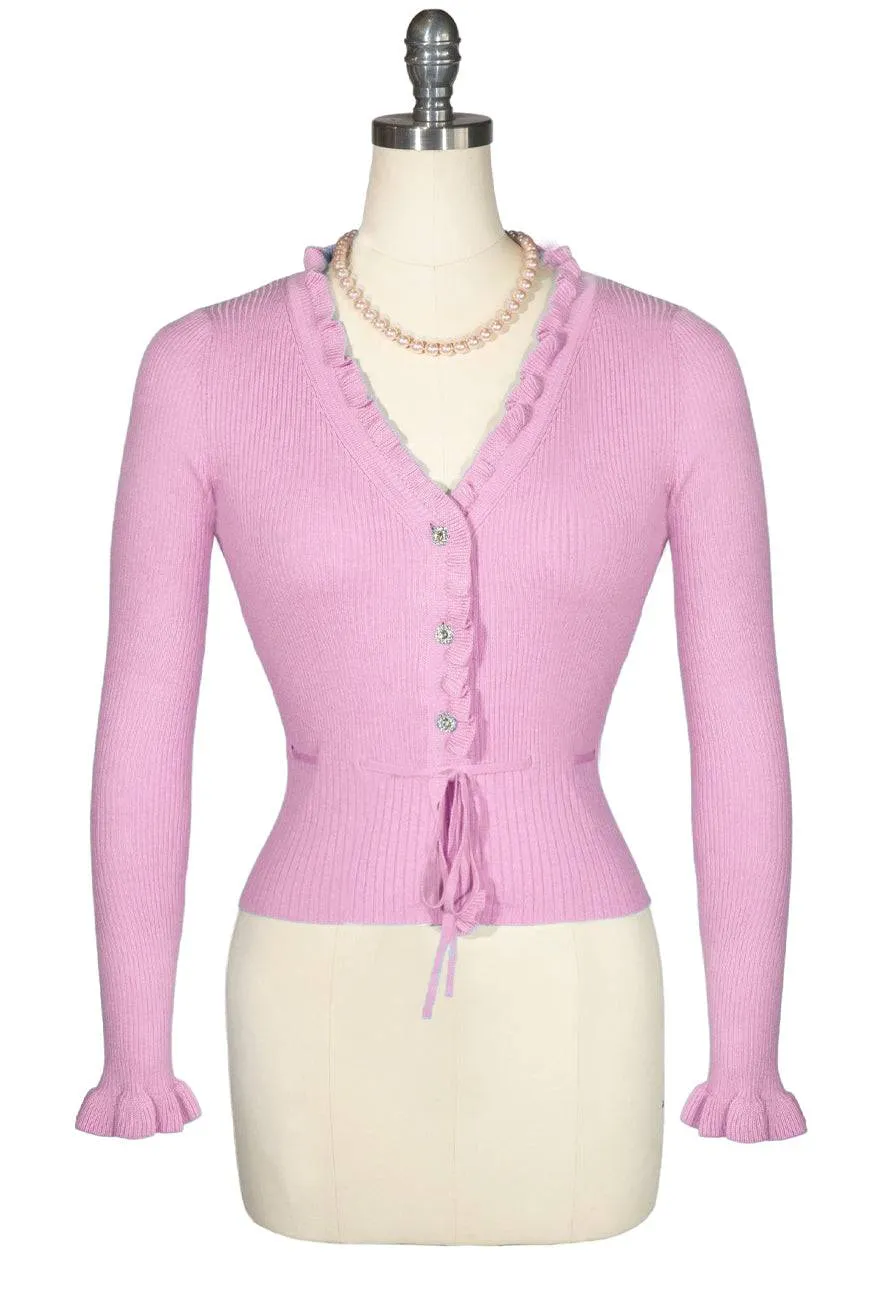 La Luna Knit Cardigan (Pink)