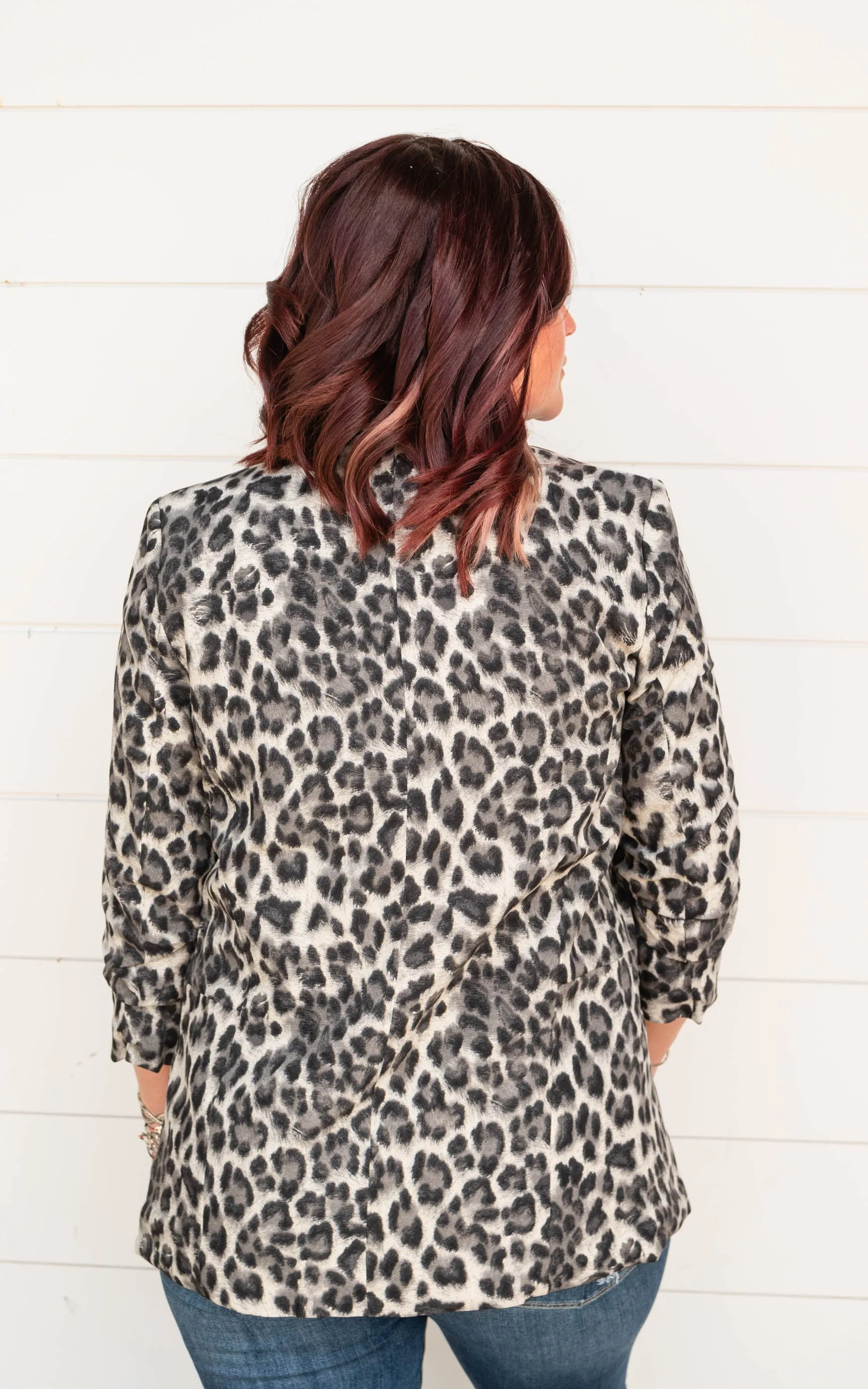 Leopard Blazer - Oddi