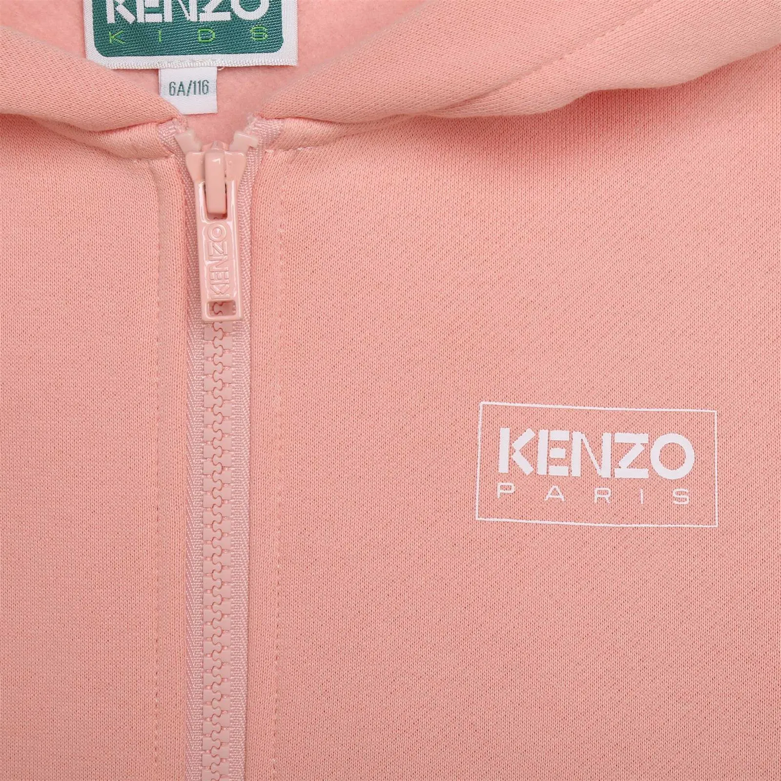 Logo Print Zip-up Hoodie