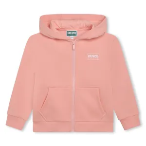 Logo Print Zip-up Hoodie