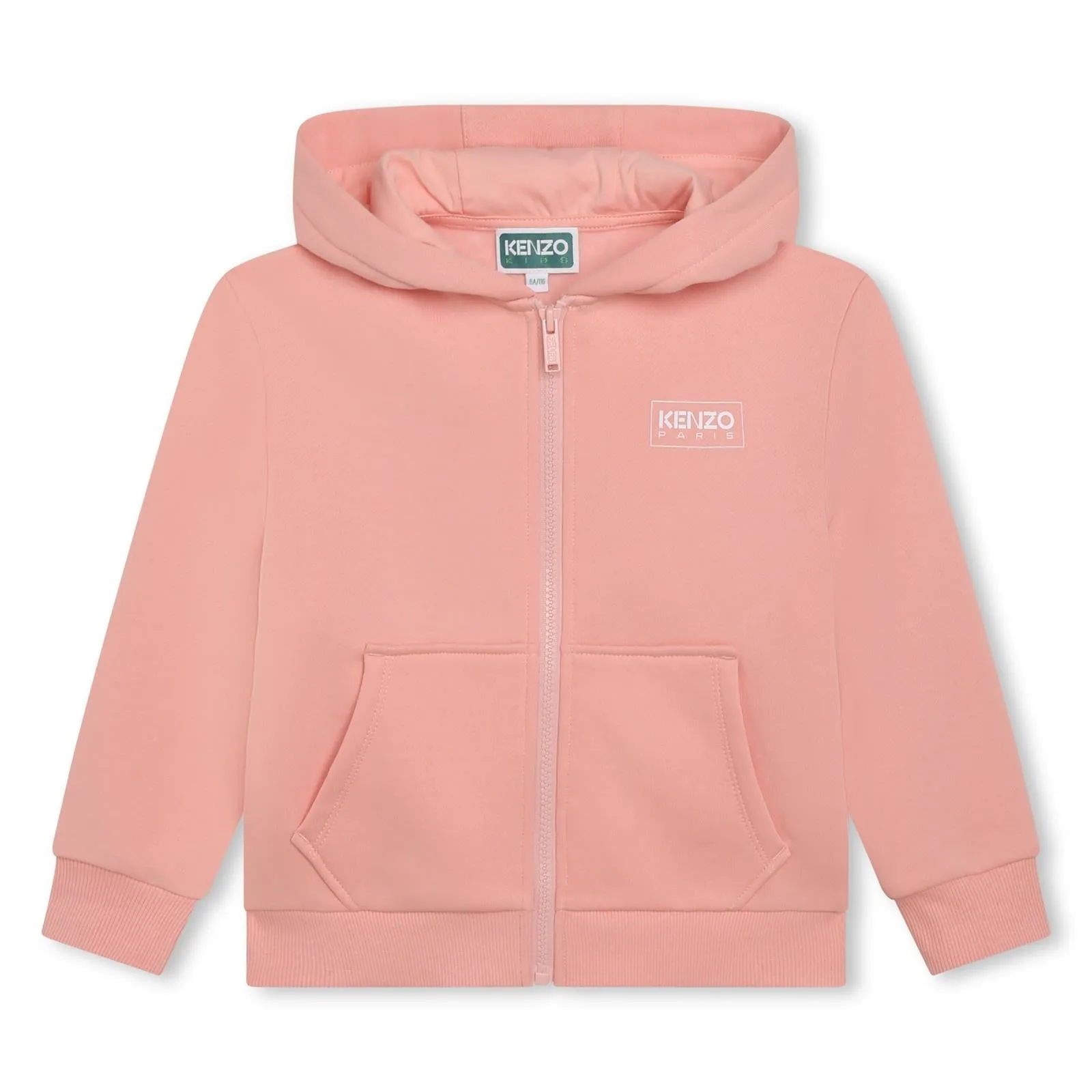 Logo Print Zip-up Hoodie