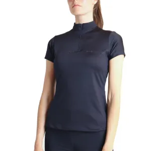 Montar MoAviana Ladies Short Sleeve Training Shirt, Navy