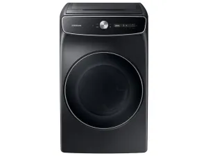 Samsung DVE60A9900V 7.5 cu. ft. Smart Dial Electric Dryer with FlexDry™ and Super Speed Dry in Brushed Black