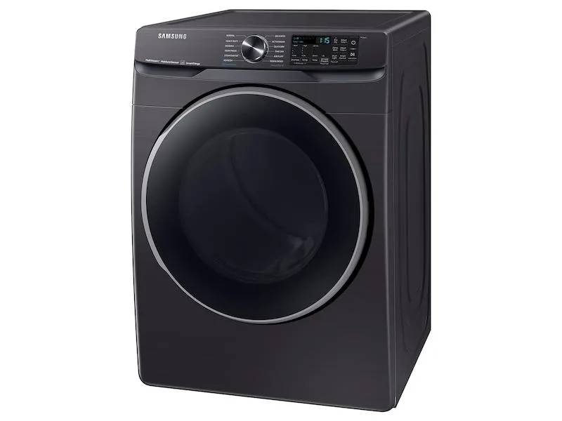 Samsung DVG50A8500V 7.5 cu. ft. Smart Gas Dryer with Steam Sanitize  in Brushed Black