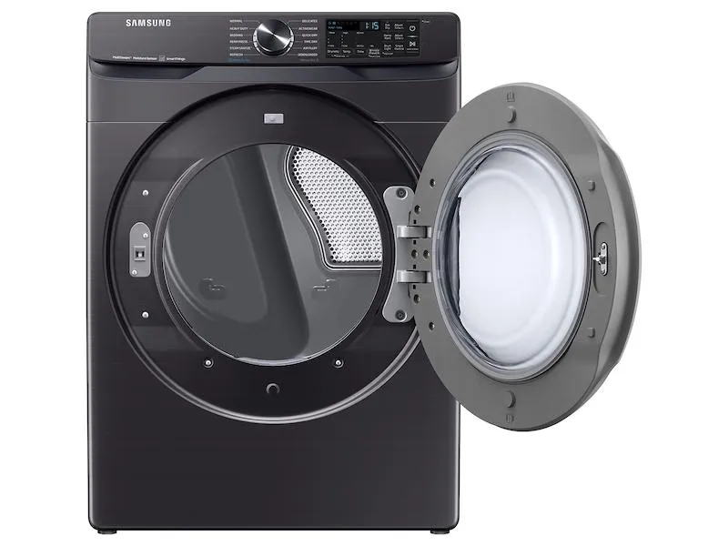 Samsung DVG50A8500V 7.5 cu. ft. Smart Gas Dryer with Steam Sanitize  in Brushed Black