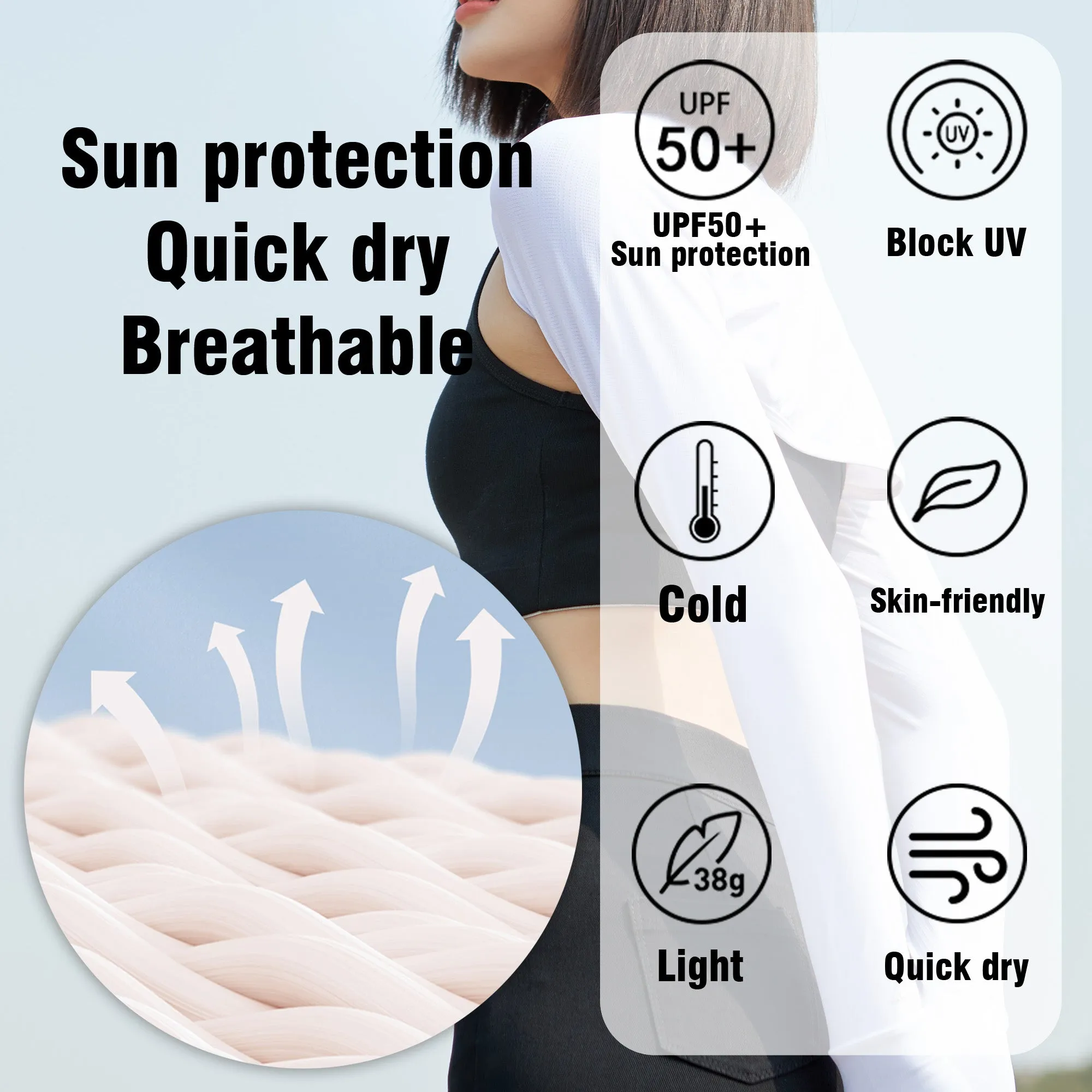 Shawl Sun Protection Arm Sleeves