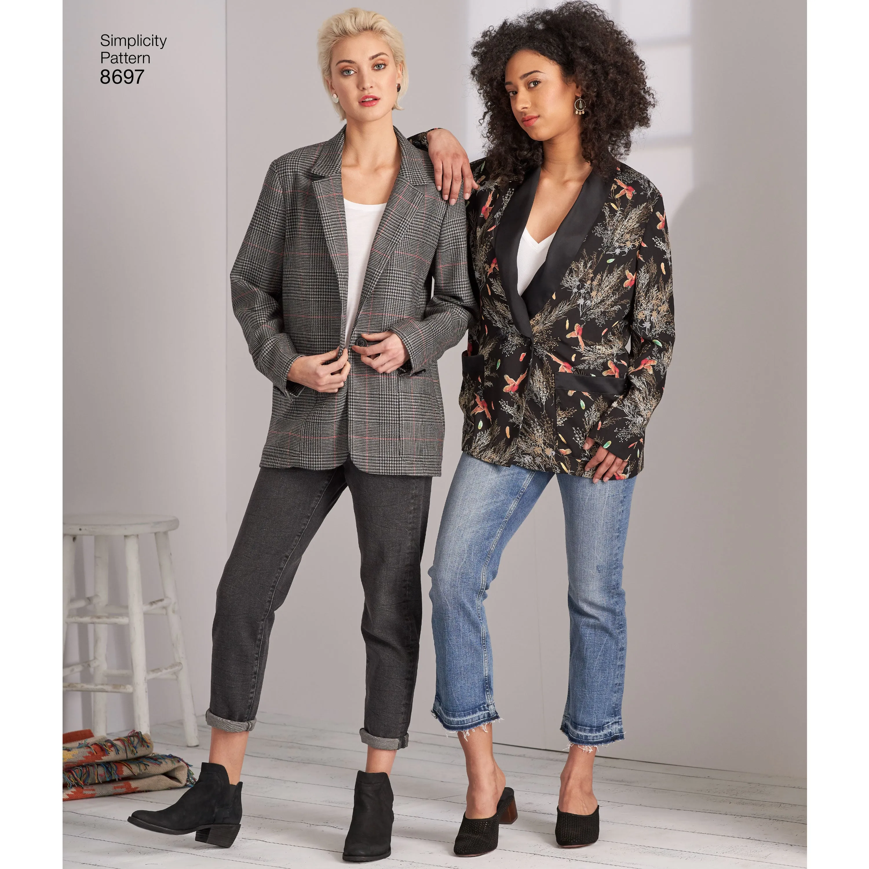 Simplicity Pattern 8697 Women’s / Plus Size Oversized Blazer