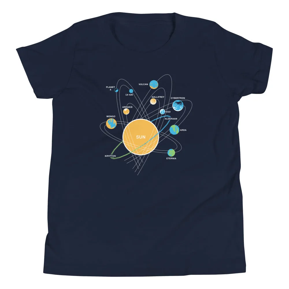 Solar System Kid's Youth Tee