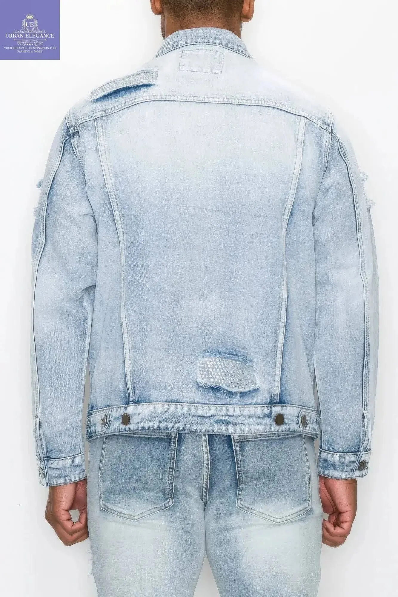 Sparkling Indigo Denim Jacket