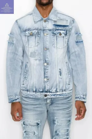 Sparkling Indigo Denim Jacket