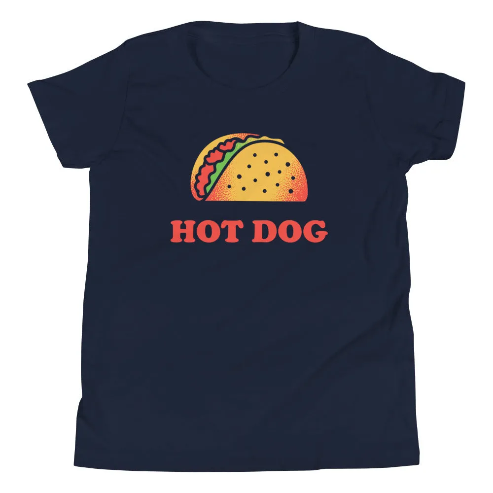 Taco Is A Hotdog Kid's Youth Tee