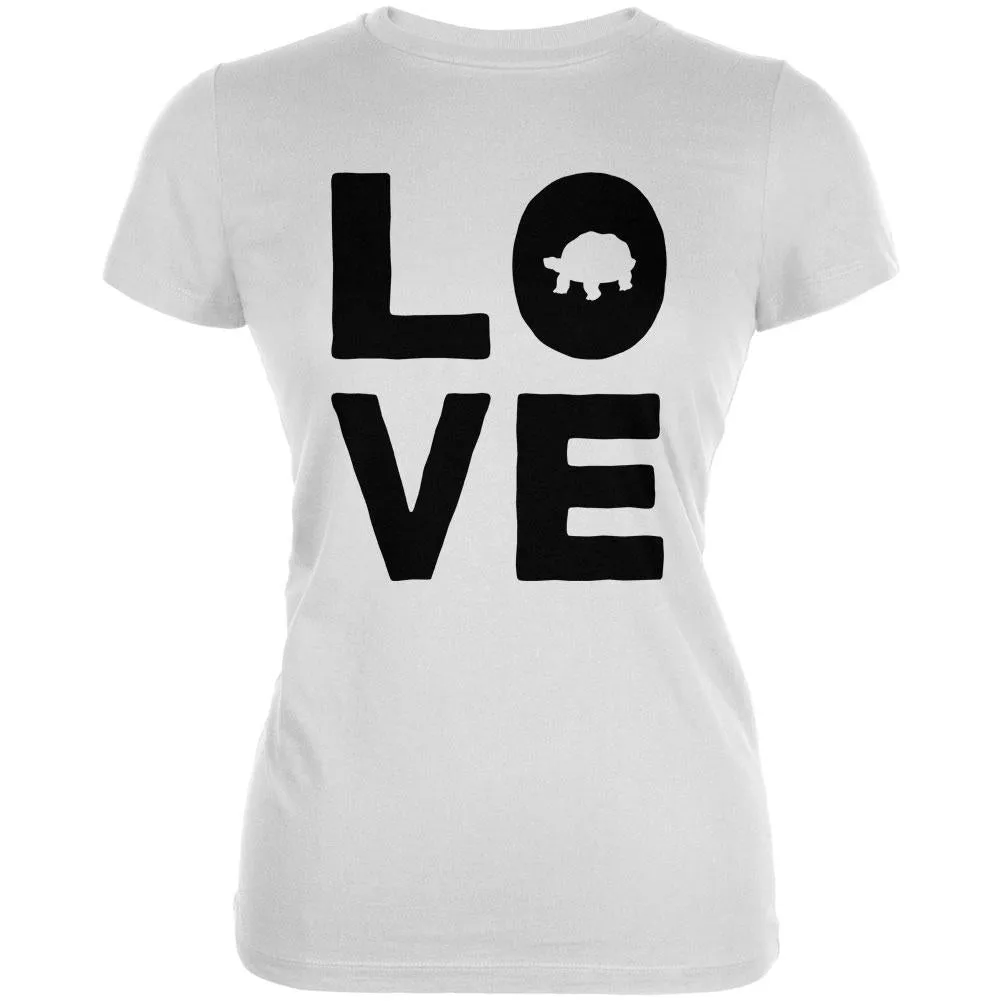 Turtle Love Juniors Soft T Shirt