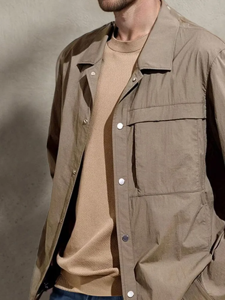 Utility Lightweight Pocket Jacket