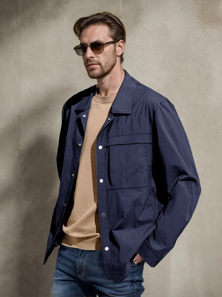 Utility Lightweight Pocket Jacket