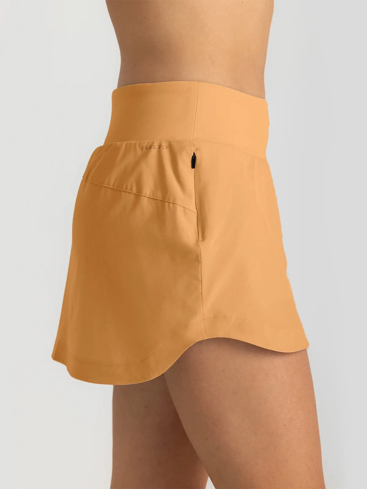 Women's Bamboo-Lined Active Breeze Skort – 13" - Sand Dune