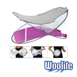 Woolite Pop-Up Sweater Dryer with Sanitized, White, 22.8x24.4x13 Inches