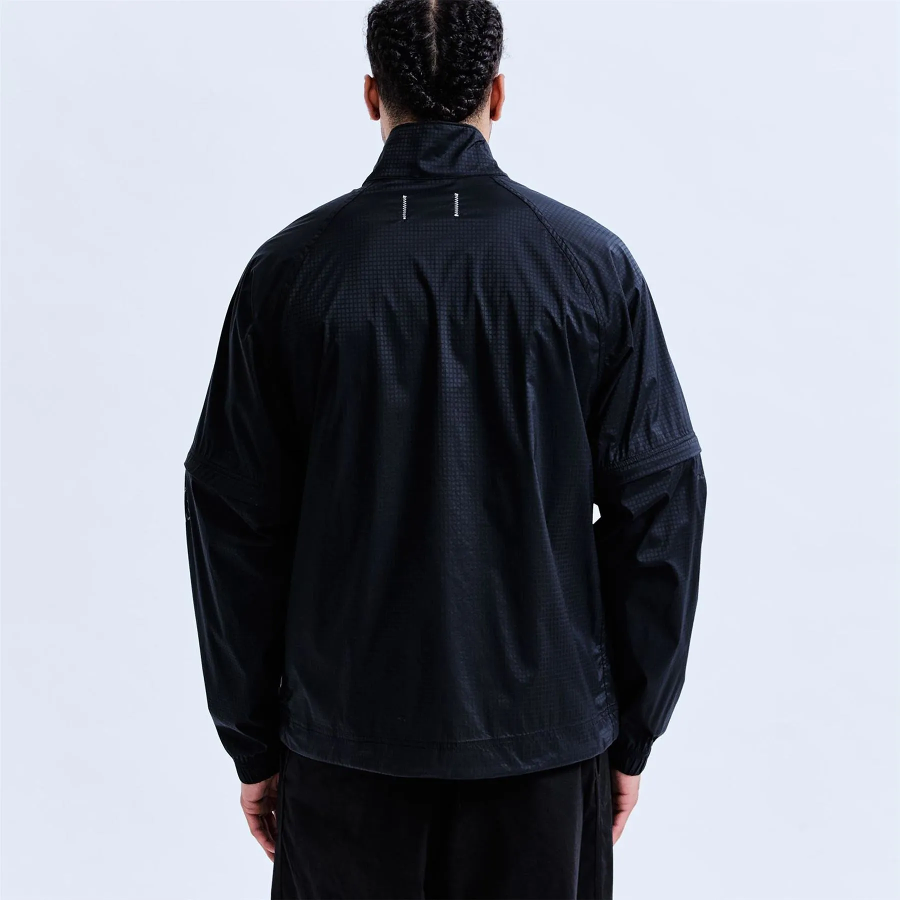 x Miura Stretch Grid Nylon Albatross Jacket Black - 2024