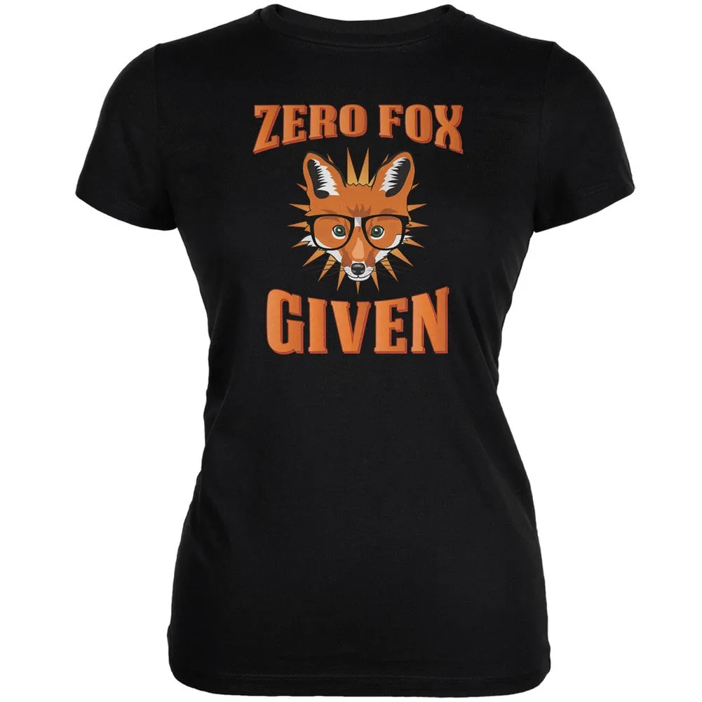 Zero Fox Given Aqua Juniors Soft T-Shirt